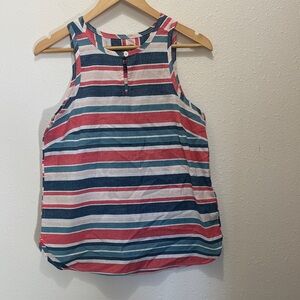 North Face Striped Sleeveless Top - Size S